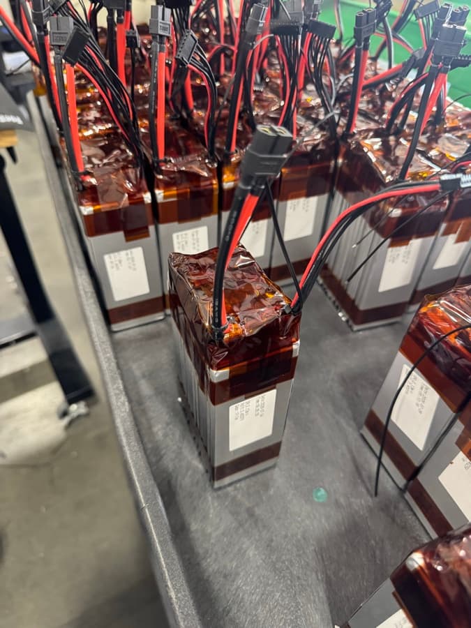Drone battery packs