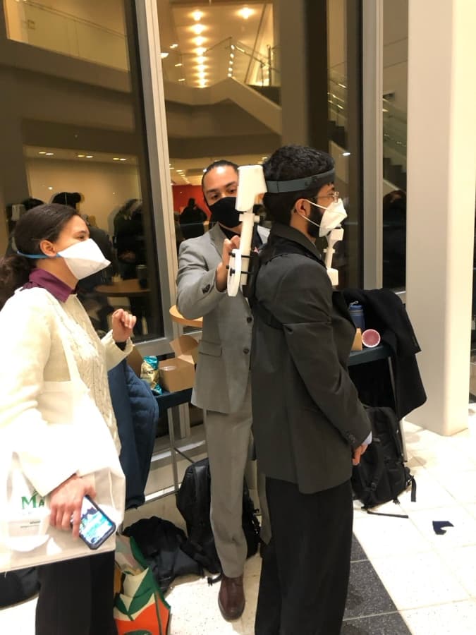 The AMANA Cervical Collar, a wearable neck brace I helped build