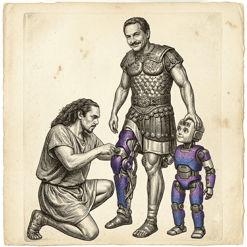 An illustration representing the mission behind Iapyx Labs